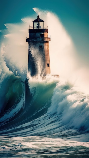 Beautiful wallpaper of lighthouse