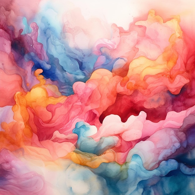 Beautiful water color splash background