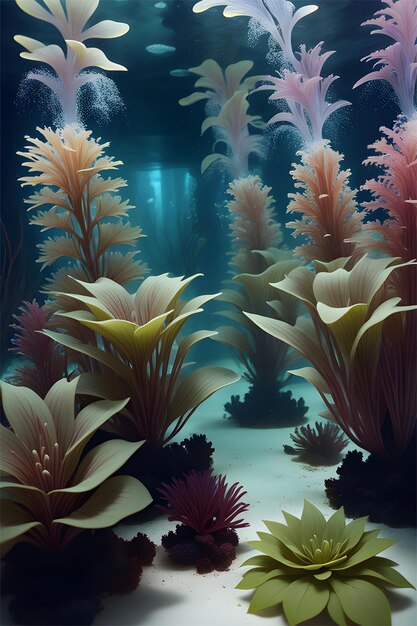 Beautiful Under Water Plants