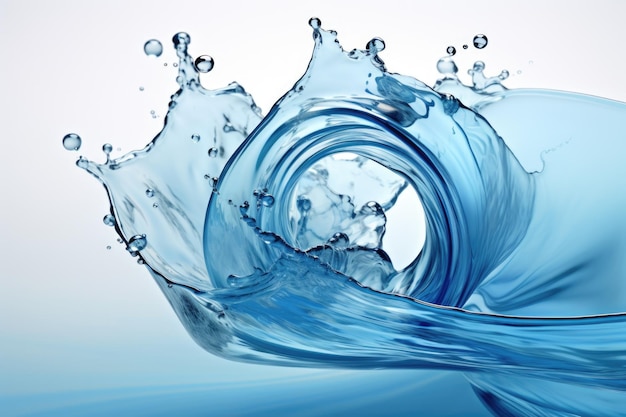 Beautiful water splash art