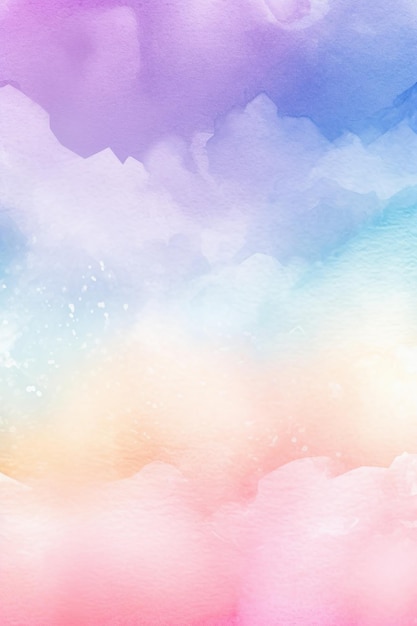 Beautiful watercolor pastel colors background