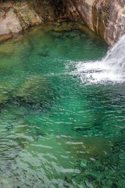 Beautiful waterfall in Anhui province China