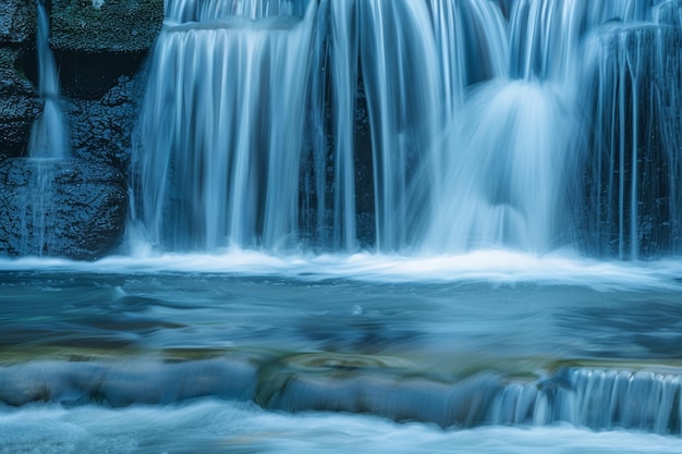 美しい 自然の水の現象