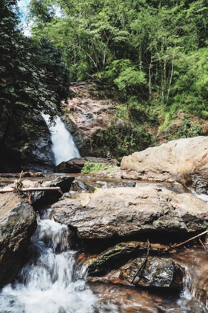 A beautiful waterfall