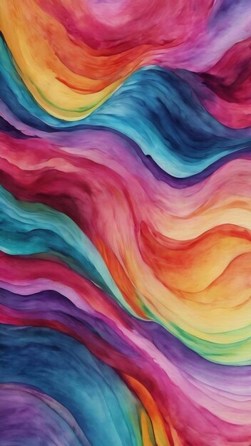 Beautiful wavy watercolor abstract background