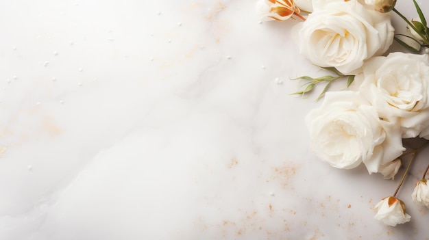 Photo a beautiful wedding background