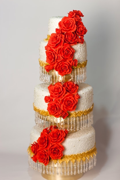 Beautiful wedding cake