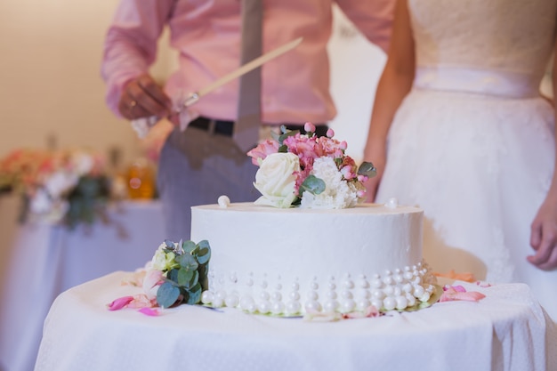 Beautiful wedding cake