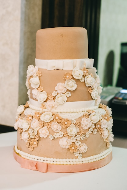 Beautiful wedding cake