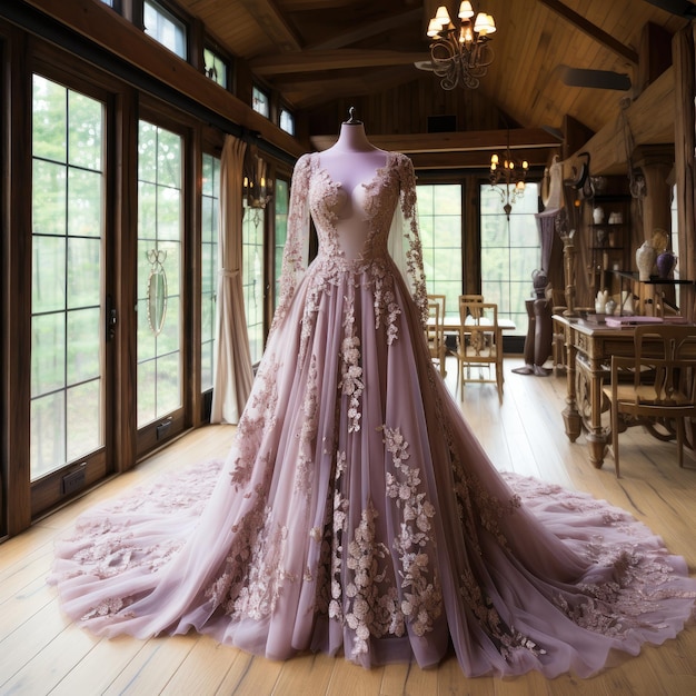 beautiful wedding dress for the bride