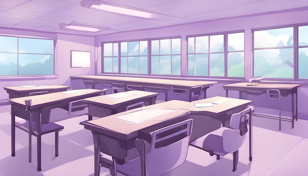A beautiful and wellorganized classroom