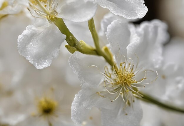 Photo beautiful white flowers in the gardenbeautiful flowers in the gardenbeautiful white flowers in the g