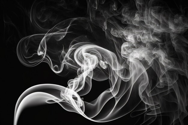 Beautiful white smoke background with diffused light in an abstract form