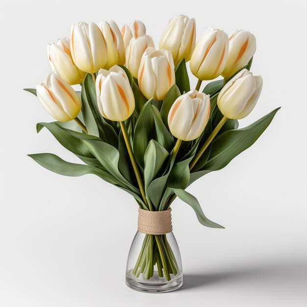 Beautiful White Tulip Flower