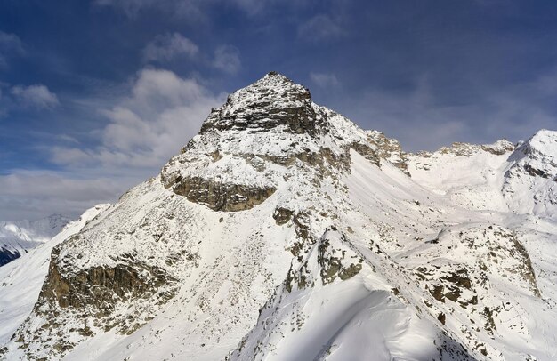 Foto belle vacanze invernali bellezza del cielo naturale