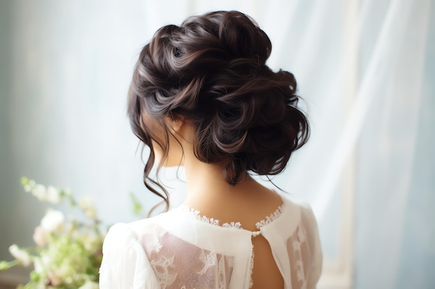 25 Gorgeous Wedding Hairstyles for Brides With Bangs | Romantic wedding hair,  Wedding hair inspiration, Vintage wedding hair