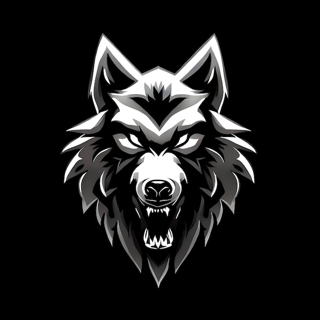 Beautiful Wolf Logo for Creations and Designs