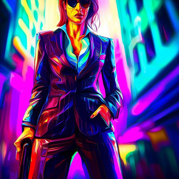 Wallpaper : ai art, illustration, cyberpunk 3136x1792 - alx - 2223570 - HD  Wallpapers - WallHere