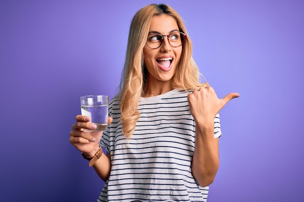 Beautiful woman doing gesture