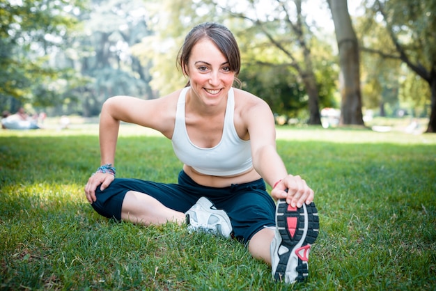 beautiful woman fitness 