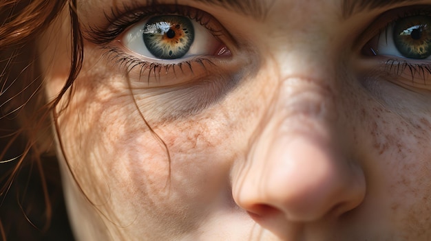 Photo beautiful woman portrait