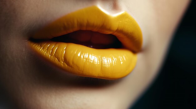 Beautiful woman's lips