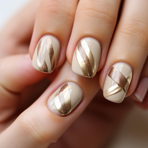 Beautiful womans nails art and Artistic design