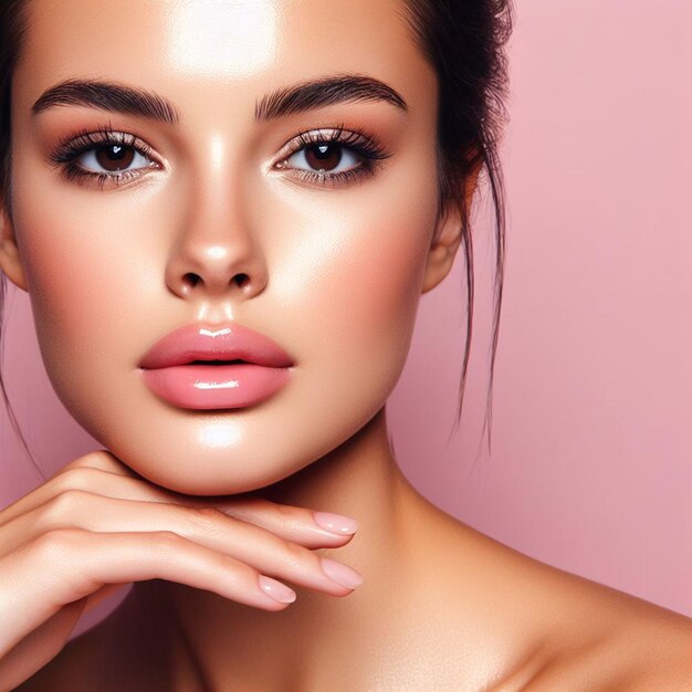 beautiful women skin care beauty commercial advertisement webpage