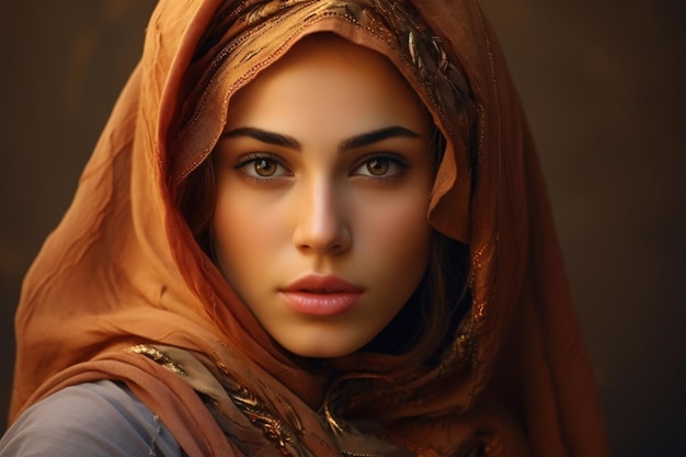 Premium AI Image | Beautiful women wearing hijab