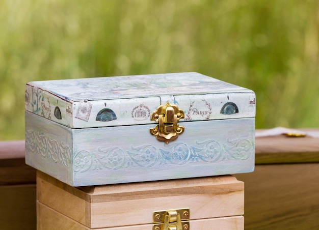 Beautiful wooden boxes