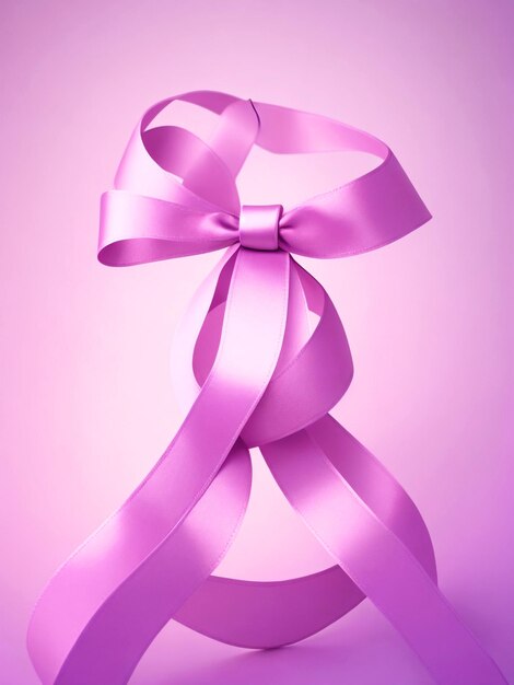 Beautiful world cancer day light purple color ribbon with awareness day background