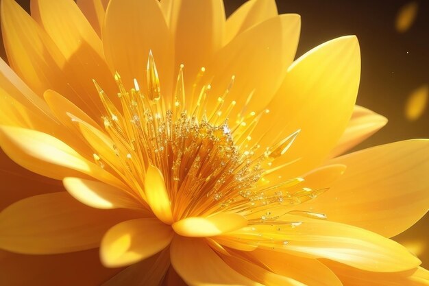 A beautiful yellow flower background