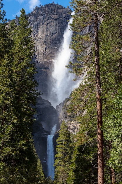 Beautiful Yosemite National Park landscapes, California