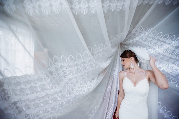 Beautiful young bride