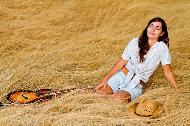 Beautiful young country girl