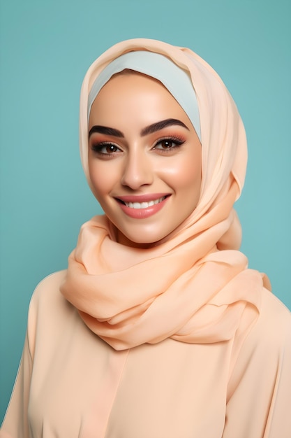 Beautiful young Muslim woman