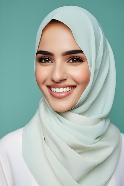 Beautiful young Muslim woman