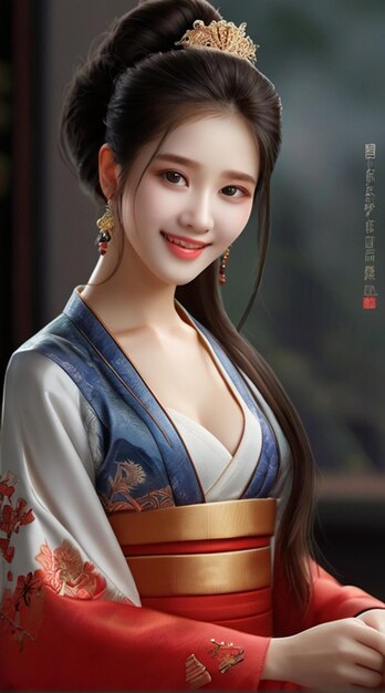 A beautiful young woman from china