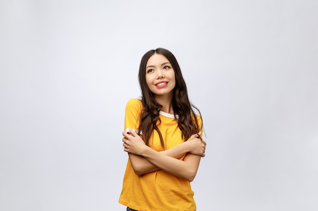 Beautiful young woman portrait