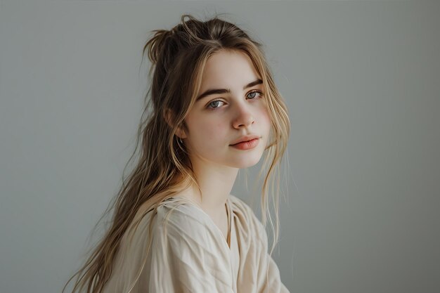 Beautiful Young Woman Portrait