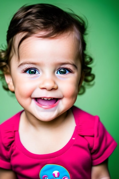 Foto bellissimo carino dolce divertente felice bambino