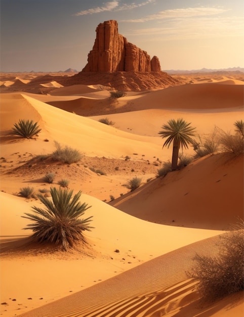 美しい砂漠地帯
