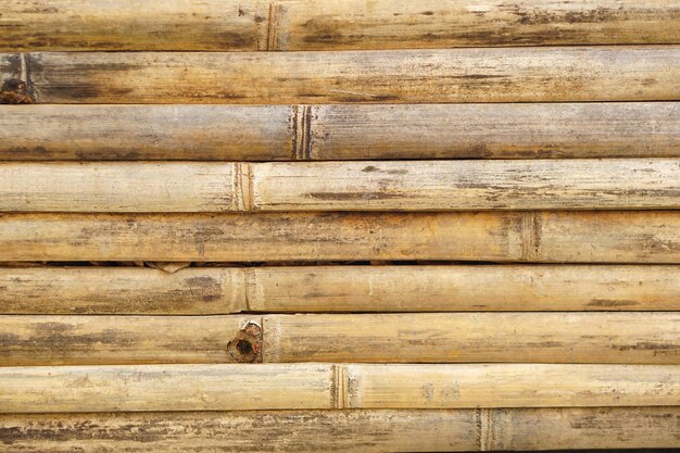 Beautifully arranged bamboo wall background