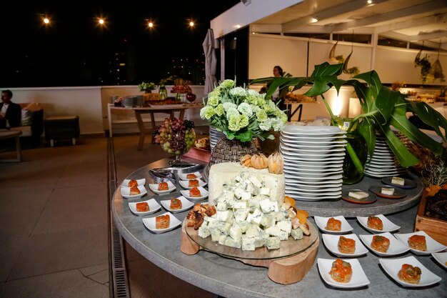 Outdoor catering for large events