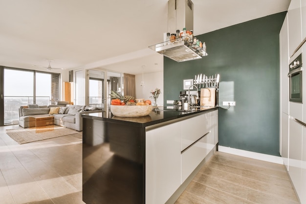 Beautifully staged kitchen