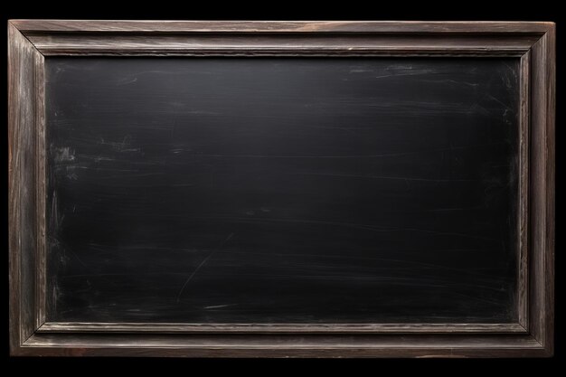 Photo the beautifully worn memoirs captivating the essence of an abandoned chalkboard