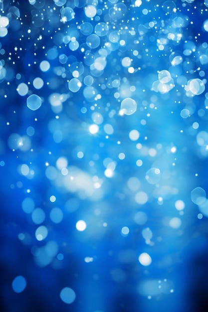 beauty abstract blue defocused christmas background