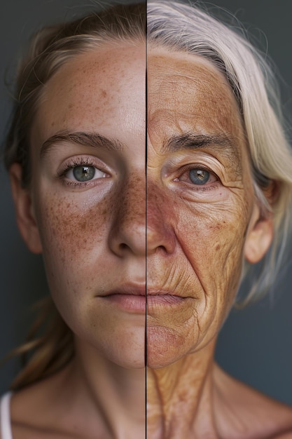 The Beauty of Aging Created With Generative AI Technology