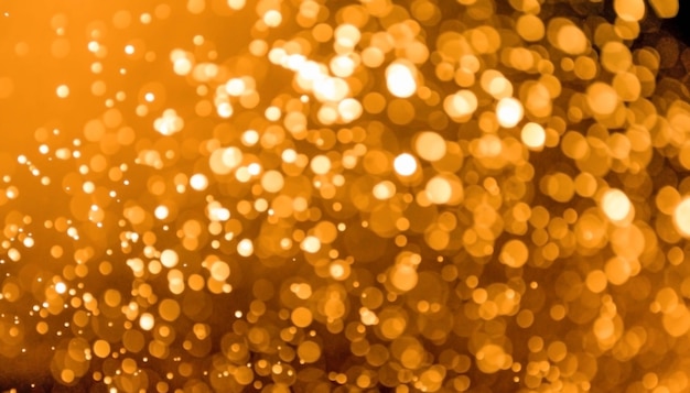 beauty blur gold bokeh