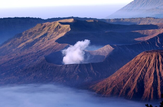 The beauty of Bromo crater